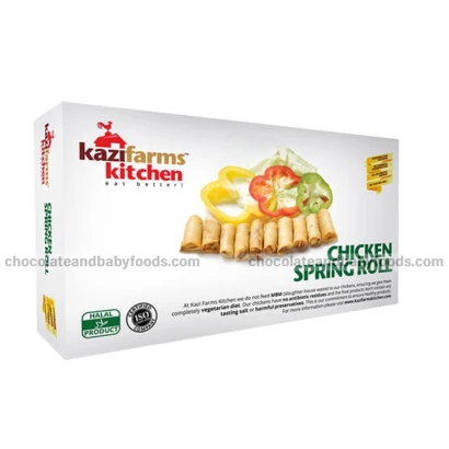 Kazi Farms Kitchen Chicken Spring Roll 250gm (23-25pcs)