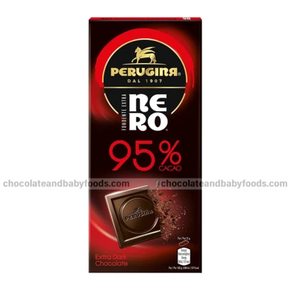 PERUGINA Nero Fondente Extra 95% Cocoa Dark Chocolate Bar 85gm