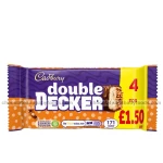 Cadbury Double Decker Chocolate Bar (4pcs) 149.2gm