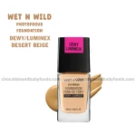 Wet N Wild Photofocus Dewy Lumineux Desert Beige Foundation 28ml