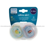 Philips Avent Ultra Air Skin Breathe Soother Blue (0-6m)