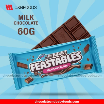 Mr. Beast Feastables Milk Chocolate Bar 60g