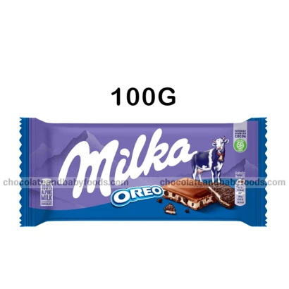 Milka Oreo Chocolate Bar 100G