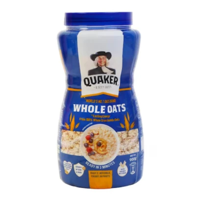 Quaker Whole Oats 900G