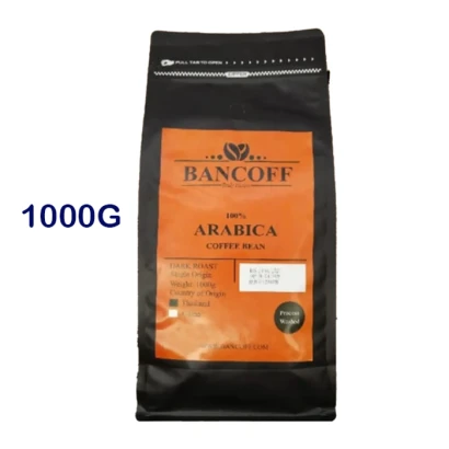 Bancoff 100% Arabica Coffee Bean Dark Roast 1000G