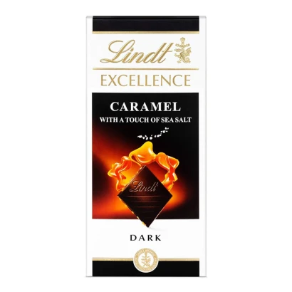 Lindt Excellence Caramel With Touch of Sea Salt 100G