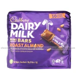 Cadbury Mini Bars Roasted Almond Chocolate 150G