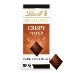 Lindt Crispy Wafer Dark Chocolate 100G