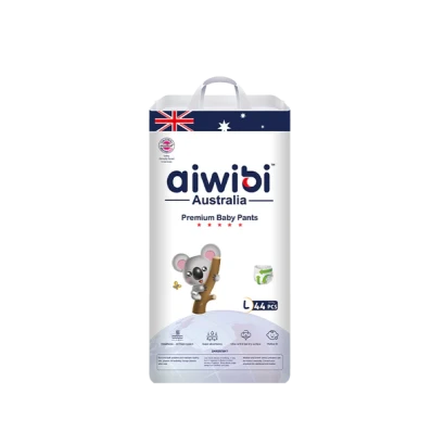 Aiwibi Australia Premium Baby Pants L (9-14KG) 44pcs