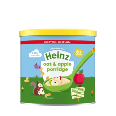 Heinz Oat & Apple Porridge (6+months) 220G