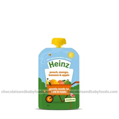 Heinz Peach, Mango, Banana & Apple Puree (6+months) 100gm