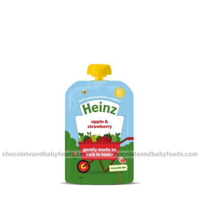 Heinz Apple & Strawberry Puree (6+mnths) 100gm