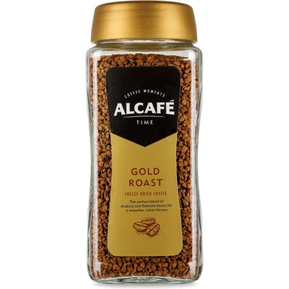 Alcafe Gold Roast Freeze Dried Coffee 200gm - chocolateandbabyfoods.com