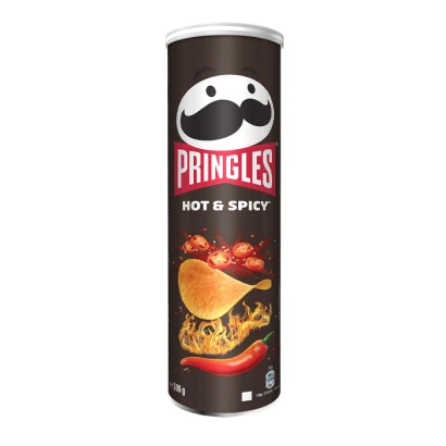Pringles Hot & Spicy Potato Chips 165gm