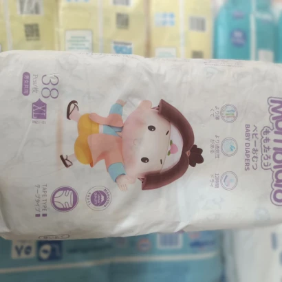 Momotaro Baby Diapers XL (12-17kg) 38pcs