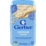 Gerber Oatmeal Cereal (6+mnths) 454gm