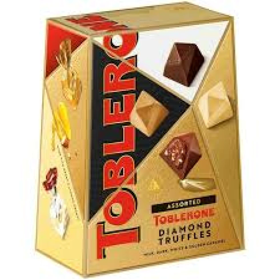 Toblerone Diamond Truffles 180gm - chocolateandbabyfoods.com