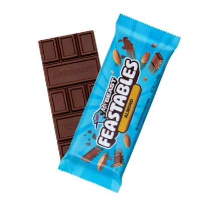 Mr. Beast Feastables Almond Chocolate Bar 60g