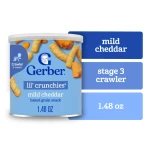 Gerber Lil' Crunchies Mild Cheddar (8+ Months) 42gm