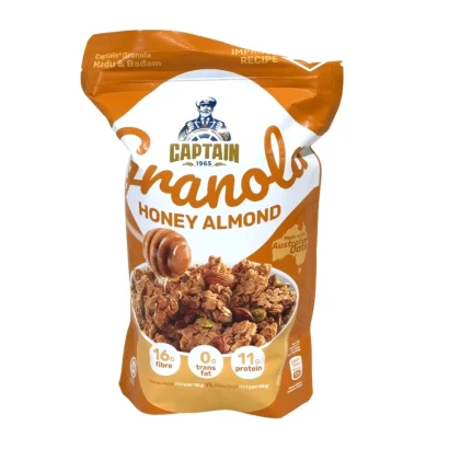 Captain Granola Honey Almond 200g