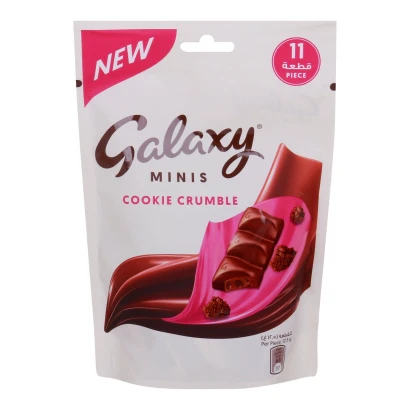 Galaxy Minis Cookie Crumble (11pcs) 137.5g
