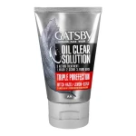 Gatsby Oil Clear Solution Triple Protection Face Wash 100g