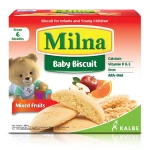 Milna Mixed Fruits Biscuits Rusk (6 Months Baby) 130g