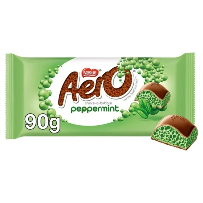 Nestle Aero Peppermint Chocolate Bar 90g