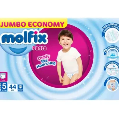 Molfix Size - 5 (Pants System) (12-17kg) 44pcs