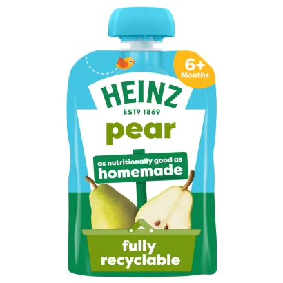 Heinz Simple & Juicy Pear Puree (6+ Months) 100gm