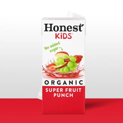 Honest Kids Organic Super Fruit Punch Juice Drink (No Sugar Added) 177ml