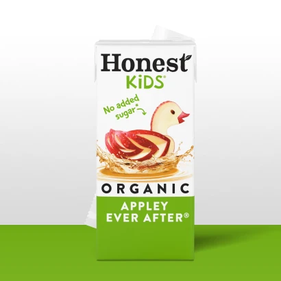 Honest Kids Organic Apple Ever After Juice Drink (No Sugar Added) 177ml