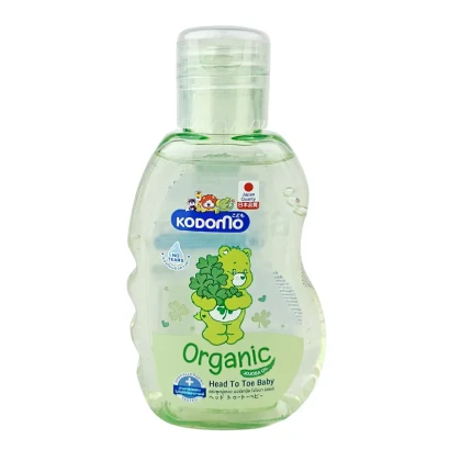 Kodomo Organic Head-to-Toe Wash with Jojoba Oil 200ml