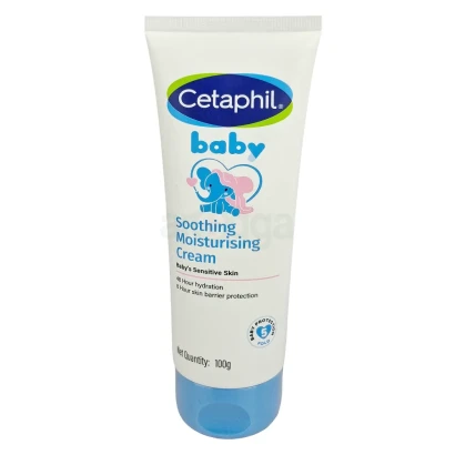 Cetaphil Baby Soothing Moisturizing Cream for Sensitive Skin 100gm