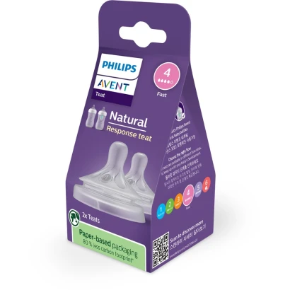 Philips Avent Natural Response Teats Fast 6m+ Number-4