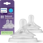 Philips Avent Natural Response Teats Extra Slow 0m+ Number-1