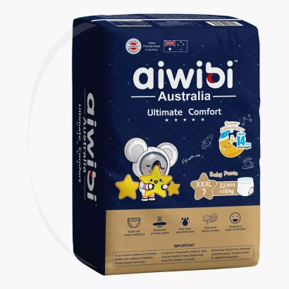Aiwibi Australia Ultimate Comfort Baby Pants XXXL (18+KG) 32pcs