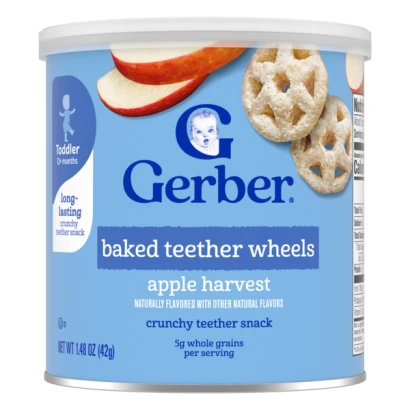 Gerber Teether Wheels Apple Harvest (8+ Months) 42G