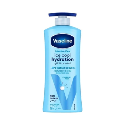 Vaseline Ice Cool Hydration Non-Greasy Body Lotion 725ml