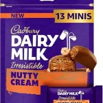 Cadbury Dairy Milk Nutty Cream Chocolate Pack (13minis) 136.5gm